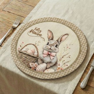 Kit 6 Capas Sousplat Decorativos Páscoa Jogo Americano 35x35 - Vaipramix em Oferta na Shopee