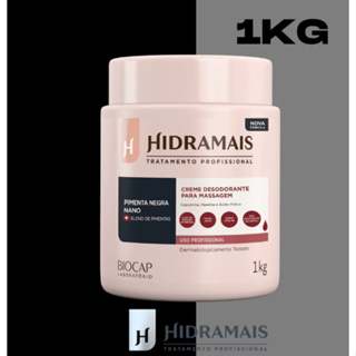 Creme de Massagem Hidramais com Pimenta Negra para Aquecimento Localizado em Oferta na Shopee