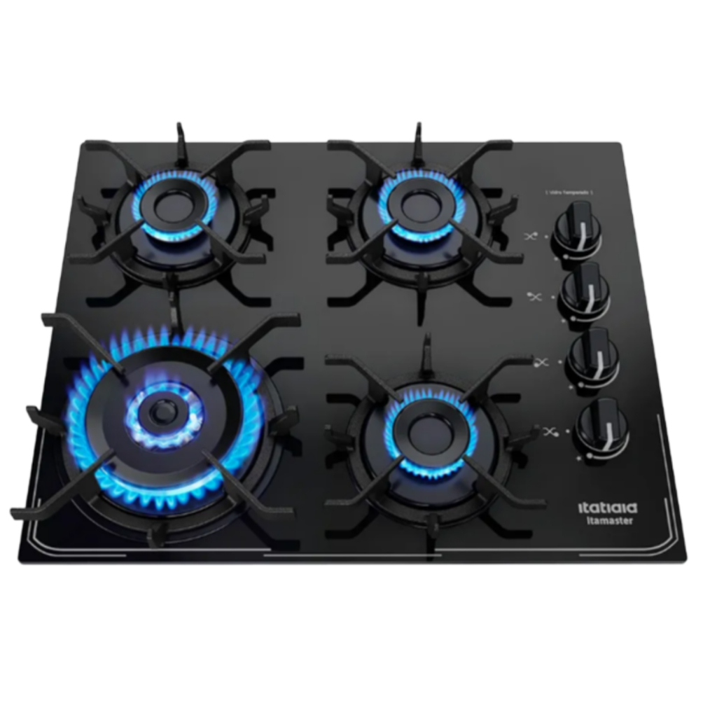 Cooktop Itamaster 4 Queimadores TC – Preto, 127/220V | Praticidade e Elegância na Sua Cozinha em Oferta na Shopee