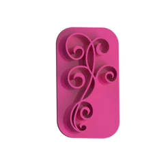 Marcador Florais 5CM (Modelo 02) Para pasta Americana
