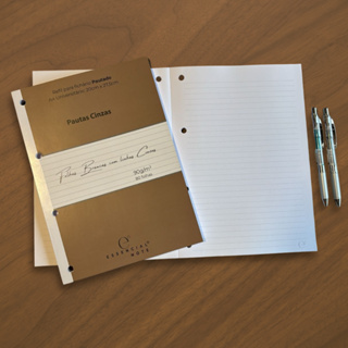 Bloco NALÍ p/ Fichário A4 90g/m2 c/ 80 Folhas em Oferta na Shopee