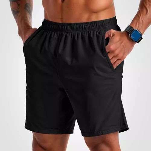 Short Treino Corrida Academia Mauricinho Tactel  Com Elastano