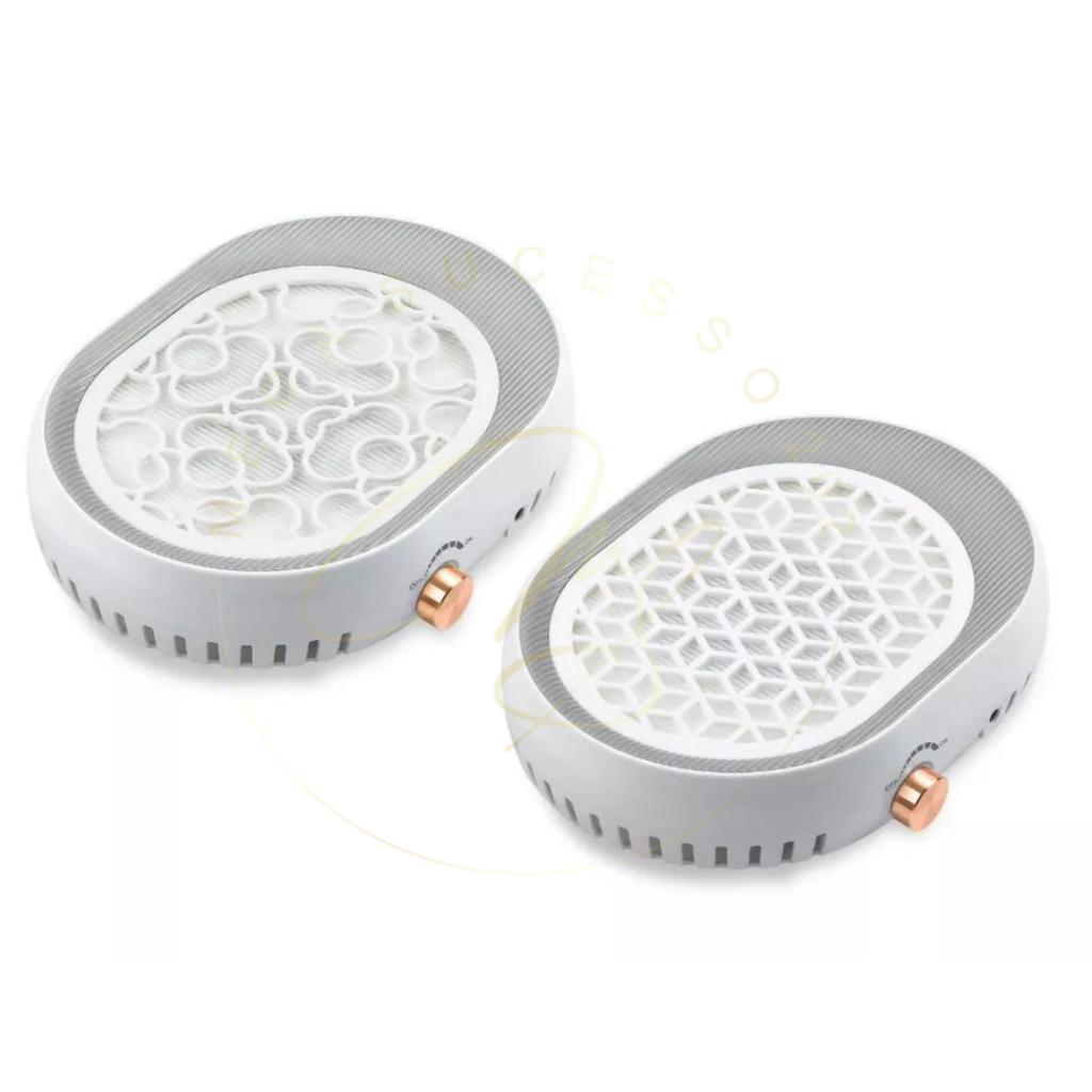 Coletor Aspirador de Pó para Unhas Oval 100W SC808-1 Nail Dust Collector Bivolt - SQ8809 em Oferta na Shopee