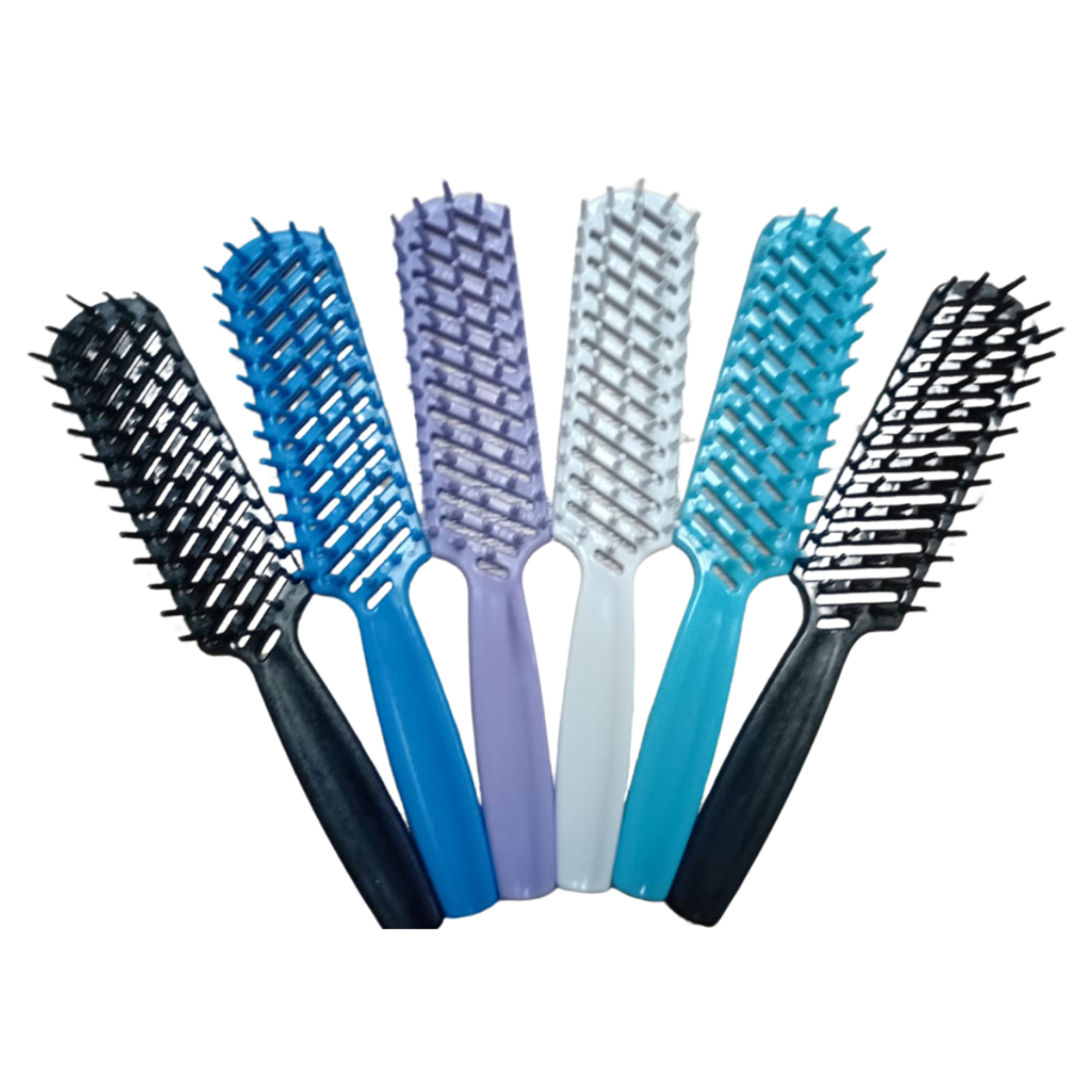 Kit 12 Escovas de Cabelos Modelo Noemi Cores Enviadas Aleatóriamente em Oferta na Shopee