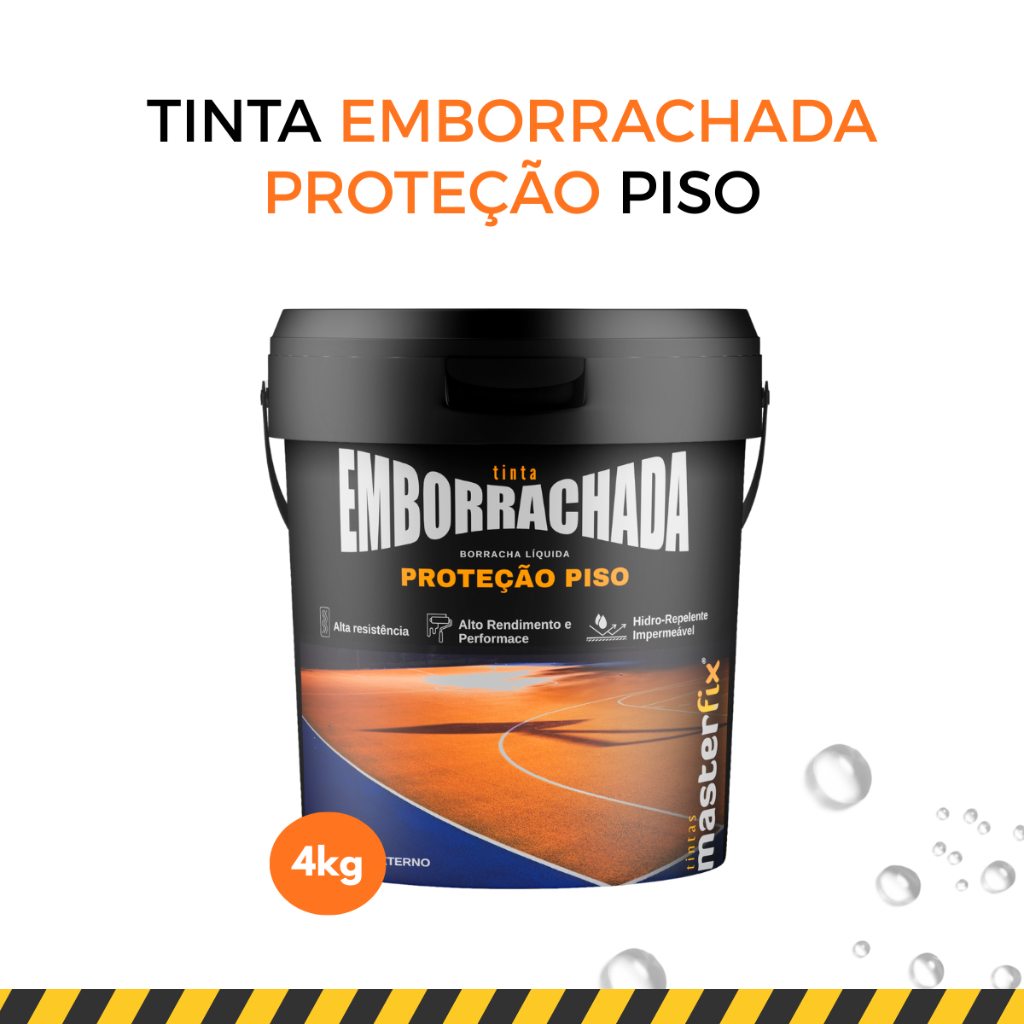 Tinta Emborrachada Premium 4 KG Proteção Piso Masterfix em Oferta na Shopee