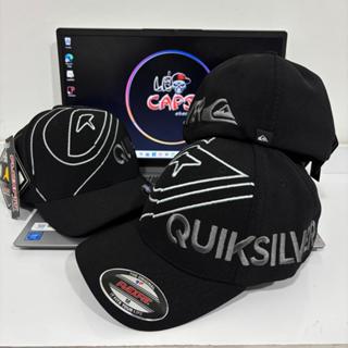 Boné Quiksilver Flex Fit Emb Side Omni Navy Tamanho M - Adulto em Oferta na Shopee