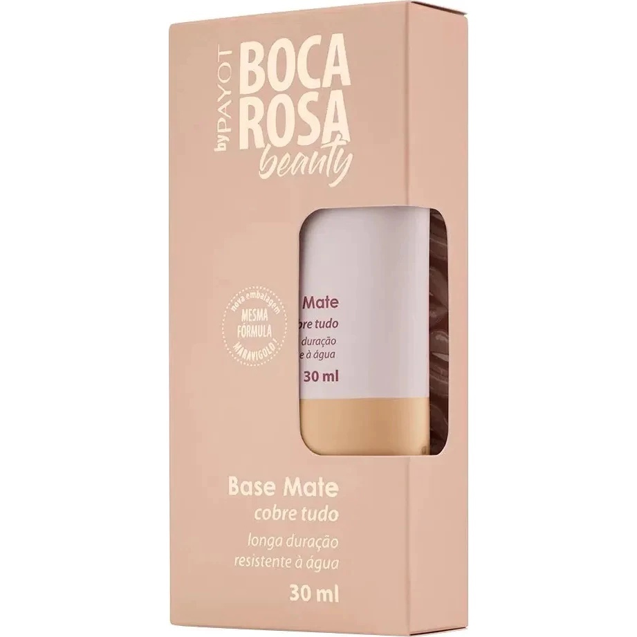 Base Mate Cobre Tudo 30ml Boca / Rosa Beauty em Oferta na Shopee