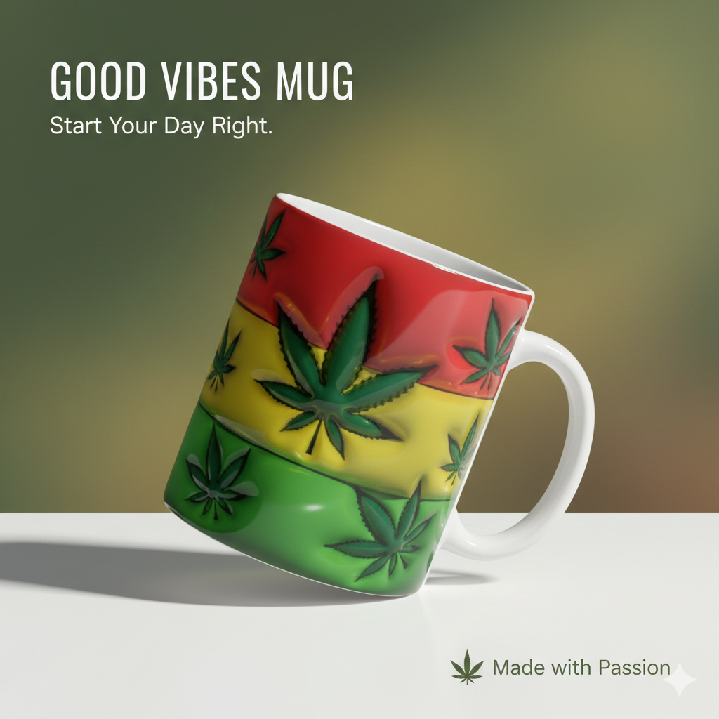 Caneca presente amigo amiga  EFEITO 3D estilo inflado Bob Marley  snoop dog folhas  Pascoa em Oferta na Shopee