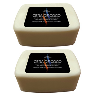 Cera de Coco 2kg 100% vegana para velas T02 em Oferta na Shopee