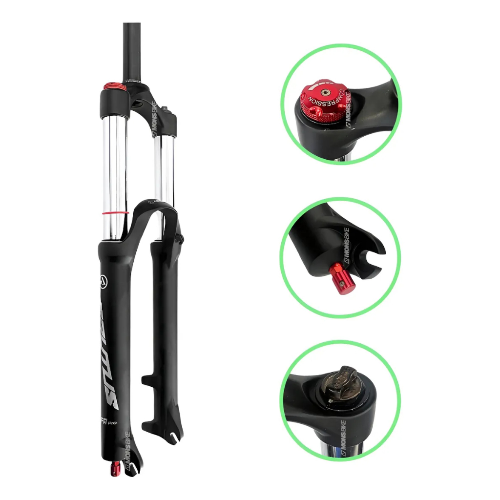 Suspensão Garfo Aro 26 Mtb Absolute Brutus Fr Pro 150mm em Oferta na Shopee