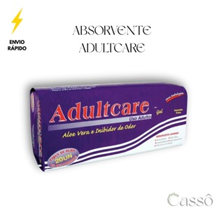 Absorvente Geriátrico Adultcare Proteção Pós Operatório Pós Parto Para Incontinência Urinária Uso Adulto Casa Hospital V em Oferta na Shopee