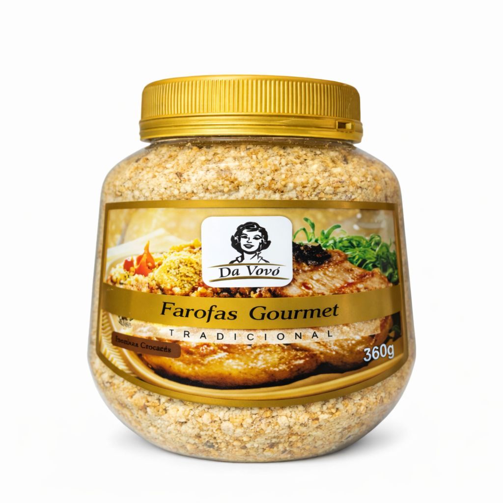 Farofa Gourmet da Vovó, sabor Tradicional em Oferta na Shopee