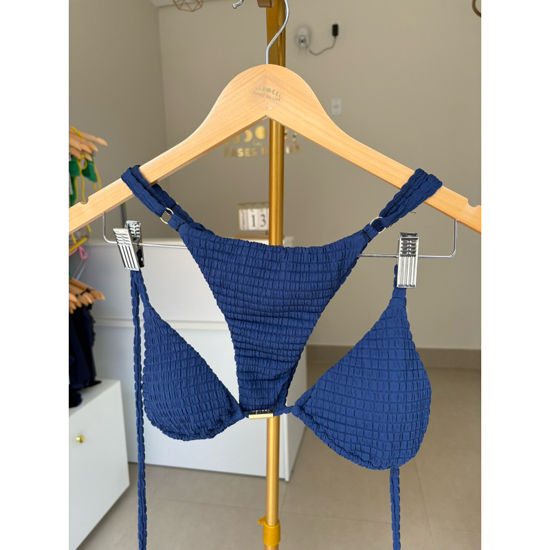 biquini fita para marquinha de praia cortininha verão moda gringa