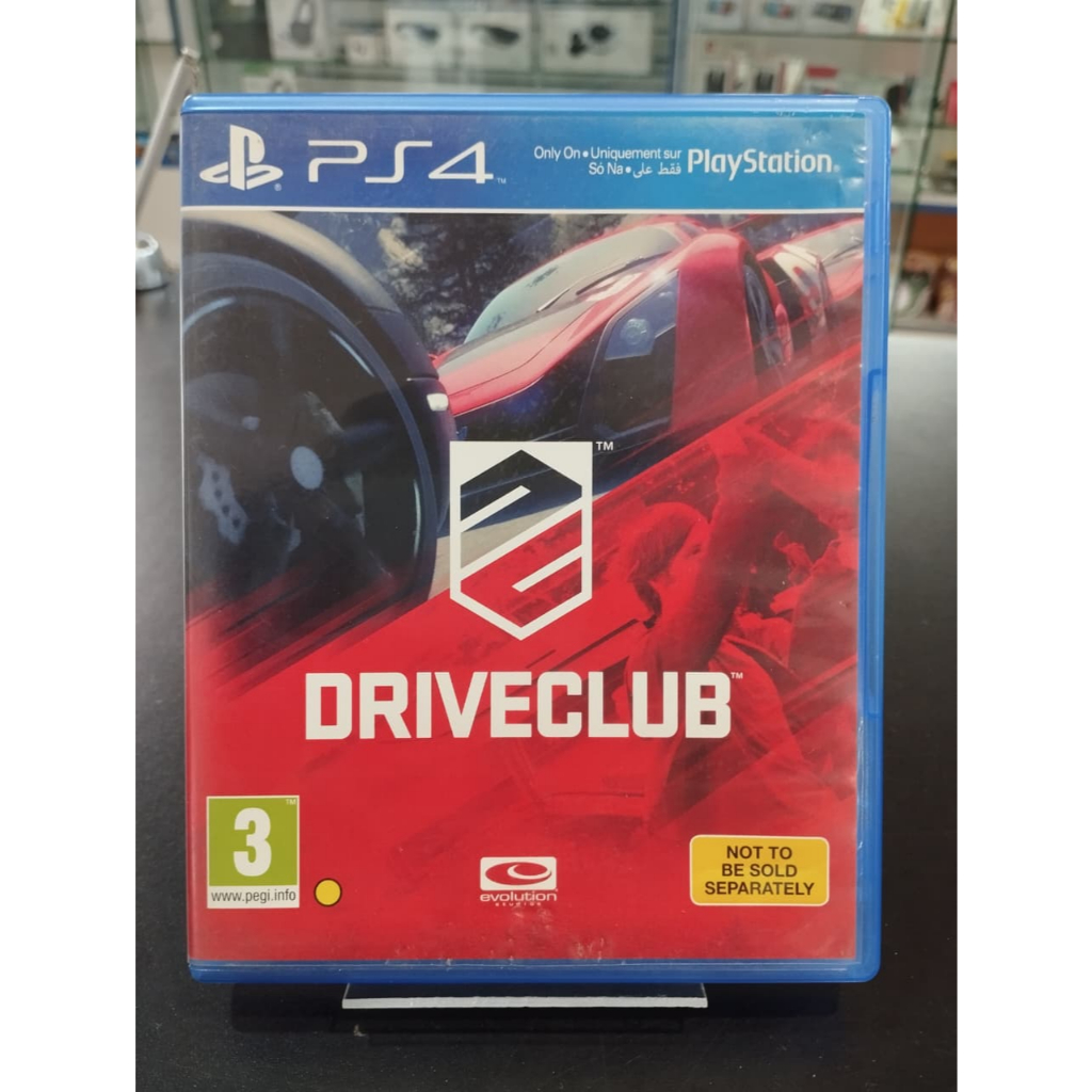 DriveClub PS4 Físico Semi Novo