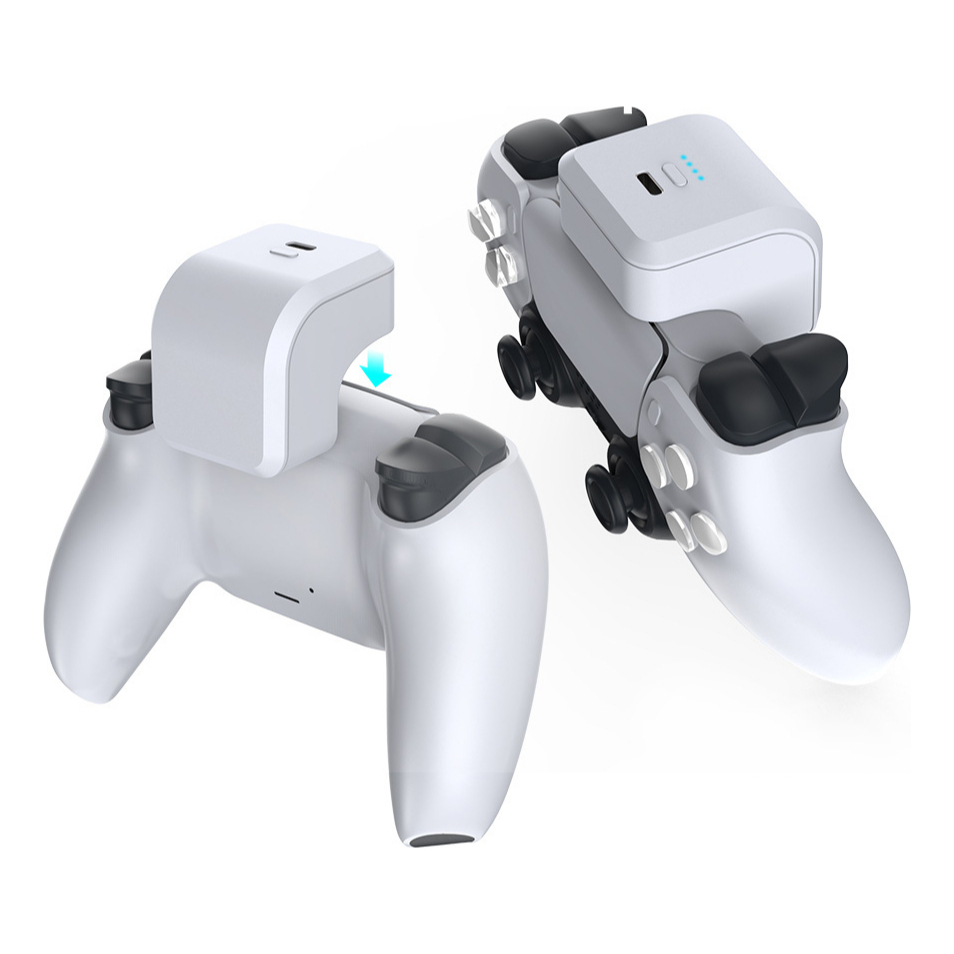 Carregador Portátil Dualsense / Dualsense Edge Ps5 1600mah Branco em Oferta na Shopee