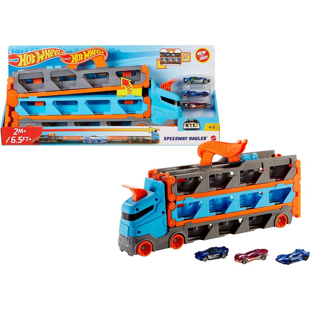 Hot Wheels Camihão City - Pista Guincho - Mattel Gvg37 em Oferta na Shopee