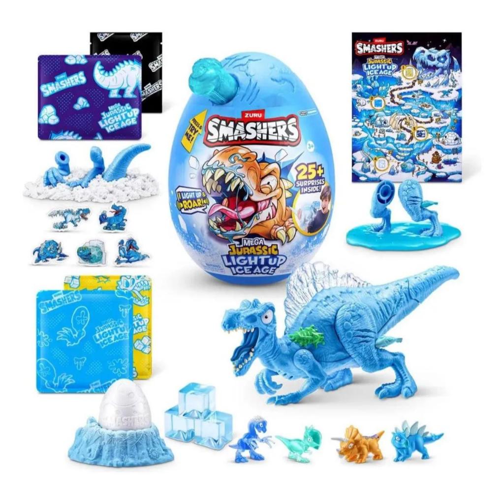 Smashers Mega Jurassic Era Do Gelo - Fun F0233-0 em Oferta na Shopee