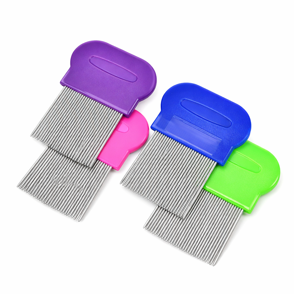 Pente Fino Extrator de Piolhos, Lêndeas, Pulgas Serve para Adulto, Crianças e Pets em Oferta na Shopee