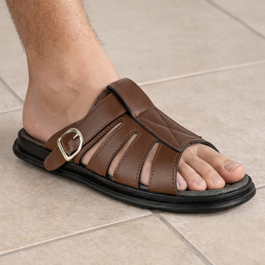 Sandalia Franciscana Chinela Masculica Palmilha Ortopédica com Ajuste em Oferta na Shopee