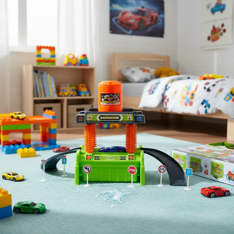 Brinquedo Lava-rápido Com Carro Color Change Brinquedo Infantil
