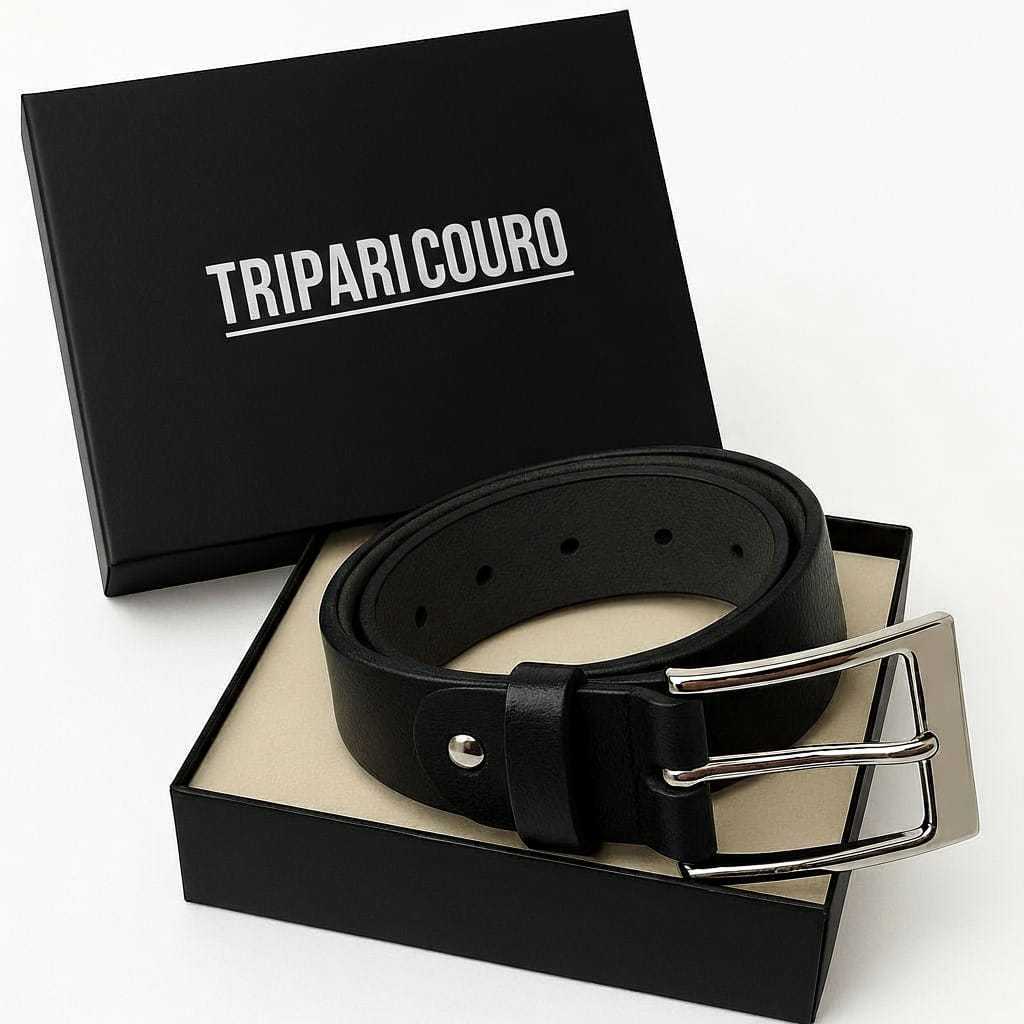 Cinto Masculino Social Couro Legítimo Premium Extra Macio