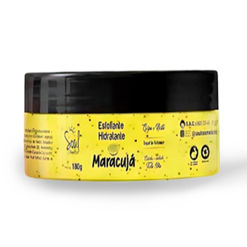 Esfoliante Facial Corporal Frutas e Rosa Mosqueta Soul Cosméticos Limpeza Rosto e Corpo