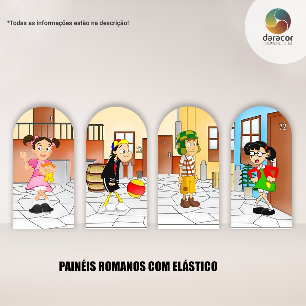 Painel Vertical Chaves Retangular c/ Overloque e Romano c/ elástico - R06