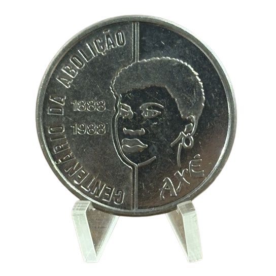 100 CRUZADOS 1988 SÉRIE AXÉ MÃE BRASIL