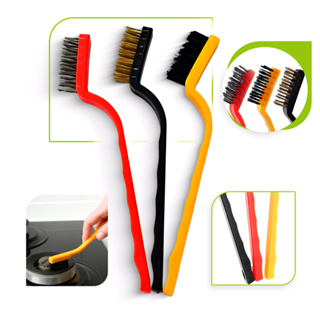 Kit Escova Aço Cobre Nylon Escovinha Multiuso Para Limpeza Profissional em Oferta na Shopee