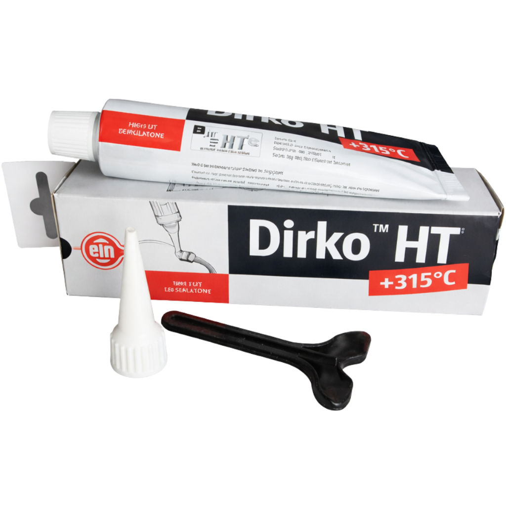 Silicone Junta Líquida Cola Alta Temperatura Elring Dirko Ht