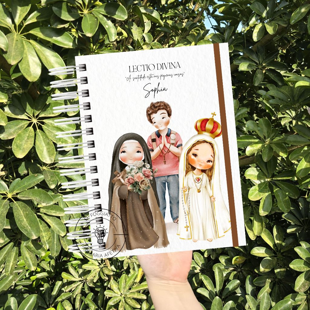Lectio Divina - leitura divina - Diário de orações para católicos - datado 2026 - capa personalizada