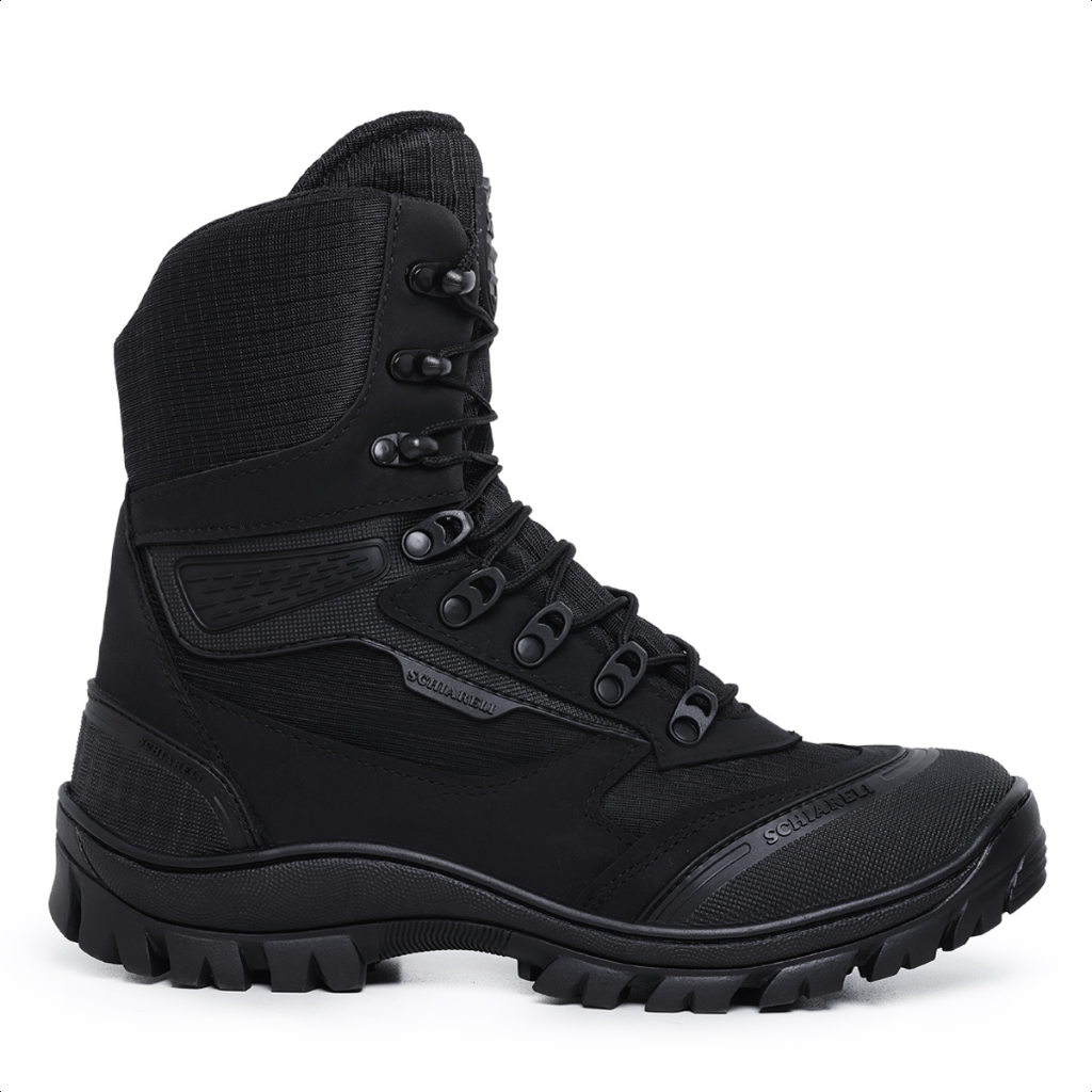 Bota Coturno Promoção Tático Schiareli Cano Médio 20cm Solado Costurado Reforça Airsoft  Motoqueiro Pronta Entrega