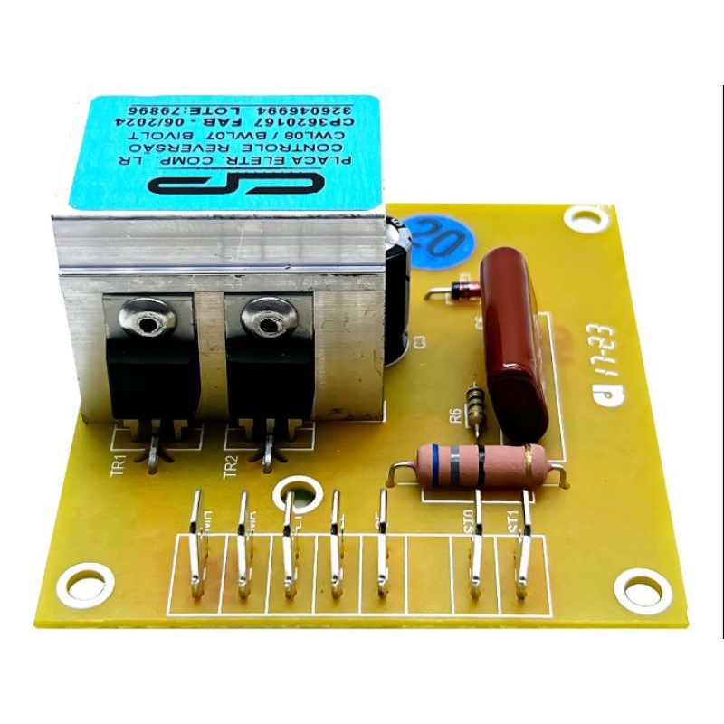 Placa Reversão Compatível Lavadora Consul 8kg CP3620167 Bivolt