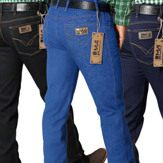 Calça Country Masculina para usar Botas e Botinas Elastano Jeans Rodeio em Oferta na Shopee