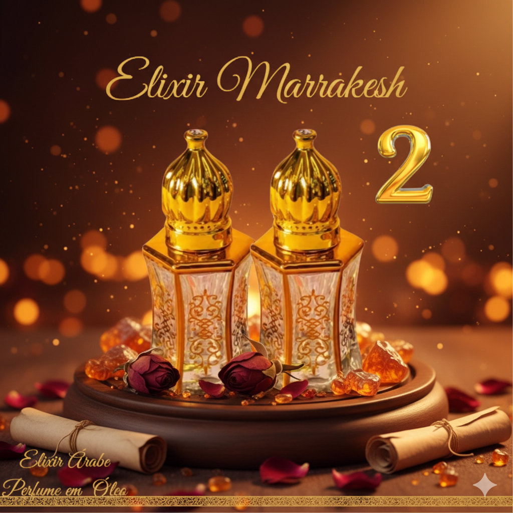 Kit Marrakesh – 2 Unidades Perfume em Óleo Árabe em Oferta na Shopee