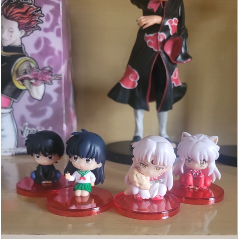 Coleção Nendoroid Inuyasha - 4 personagens com base de apoio inclusa Anime Game Inuyasha Kagome Sesshomaru