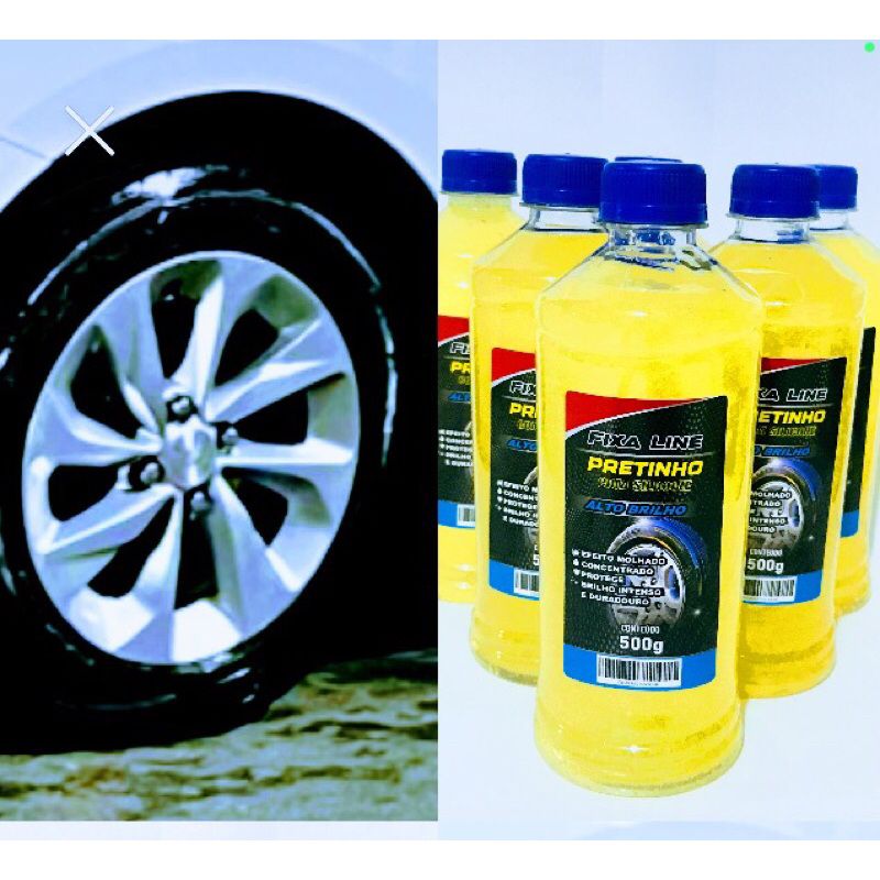kit 2 pretinho baba de camelo 🐫 500ml pneu pretinho em Oferta na Shopee
