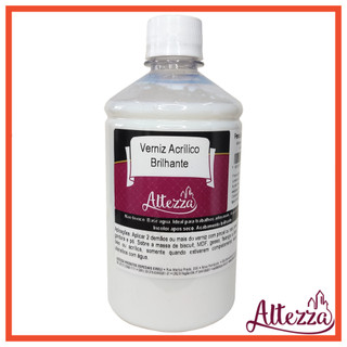 Verniz Acrílico Brilhante Artesanato 500ml Altezza