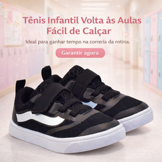Tênis Para a Escola Menina – Confortável e Respirável para o Retorno às Aulas 20 ao 33 - GARANTA! em Oferta na Shopee