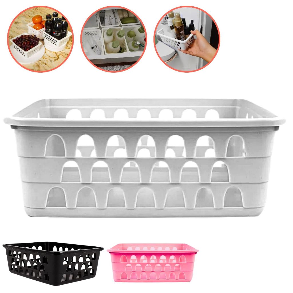 Organizadores Cesto Kit Porta Maquiagem Banheiro Gaveta Empilhável Cozinha Multiuso Roupa Íntima Geladeira Guarda Roupa