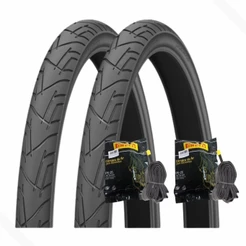 KIT PAR DE PNEU PRAIEIRO SLICK 26X1.95 + CAMARA 26 PIRELLI 50-559 ARO 26 Mountain Bike MTB
