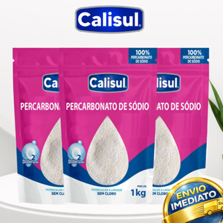 Alvejante Percarbonato 99% Pure - Tira Manchas Roupas Brancas e Coloridas - Calisul em Oferta na Shopee