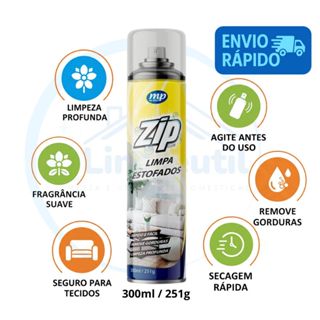 Limpa Estofados Spray Zip Clean 300ml My Place em Oferta na Shopee