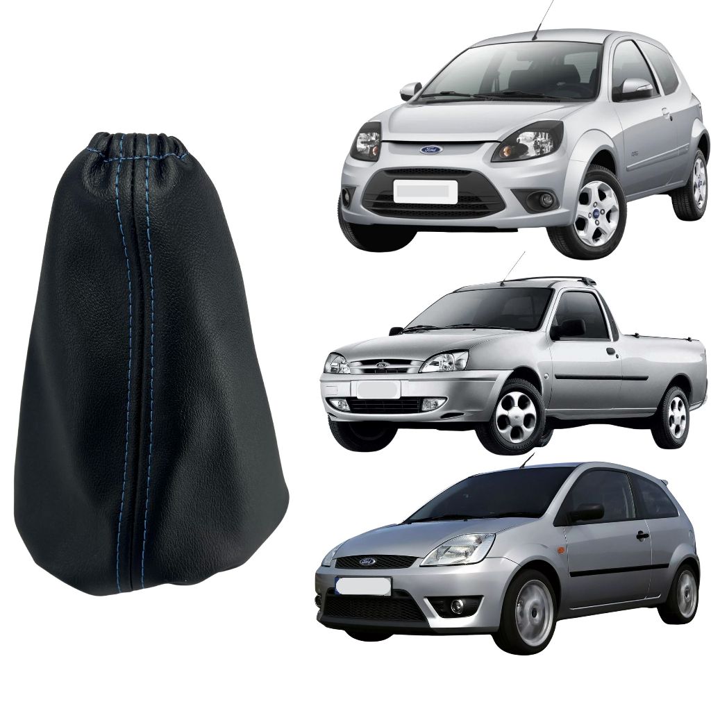 Coifa Freio de Mão Ford Courier 1997 A 2013 Ka ( Sem Moldura )