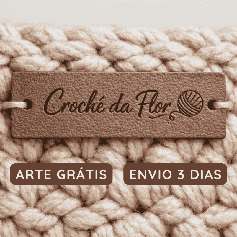 Etiquetas Personalizadas em Couro Sintético Gravadas a Laser