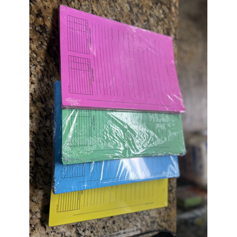 Pasta modelo 17 - cores / 50 unidades em Oferta na Shopee