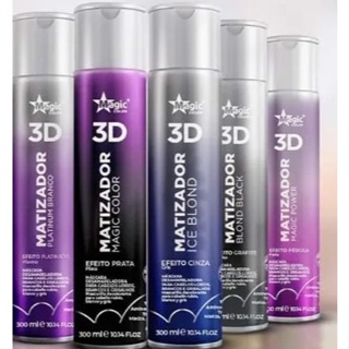 Matizadores 3D Magic Color Tinturas coloração para Cabelo de 300ml mocha caramelo milk e etc em Oferta na Shopee