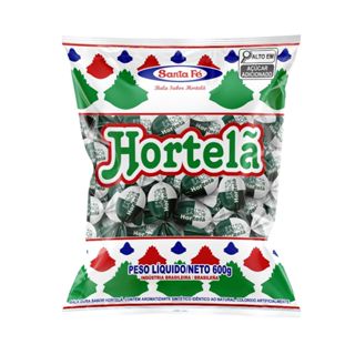 BALA HORTELA EXTRA 600G SANTA FE em Oferta na Shopee