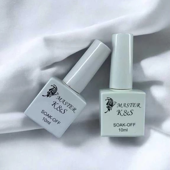 Kit Francesinha Esmalte Gel UV LED 20g K&S Original Seca na Cabine