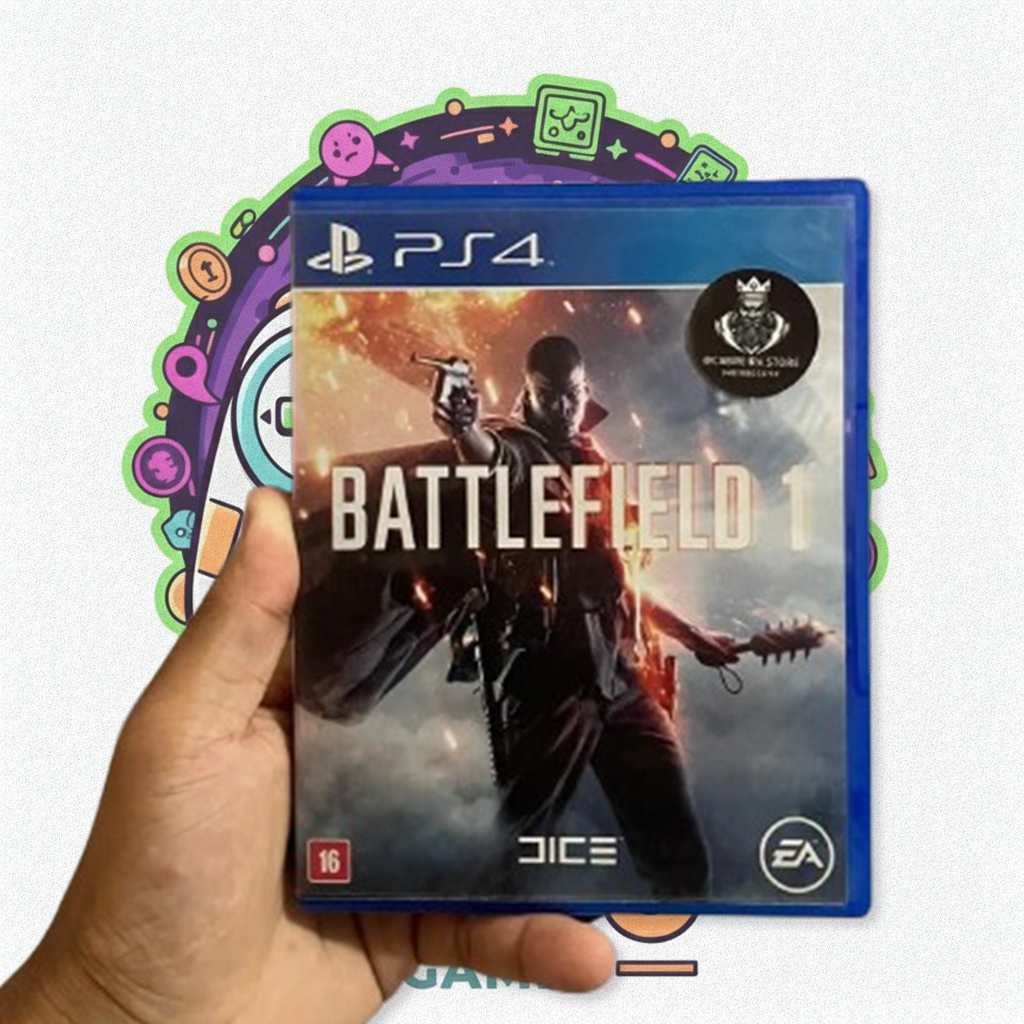 Battlefield 1 - PS 4 - Jogo em CD - Original - Midia Física - Garantia de 90 dias